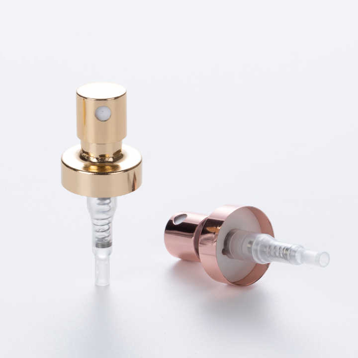 Atomizer Perfume Fine Mist Sprayer Pump and Aluminum Gold Metal Perfume Atomizer