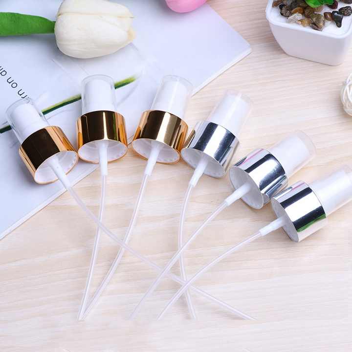 Gold Silver Color PP Plastic Pump Spray for Perfume