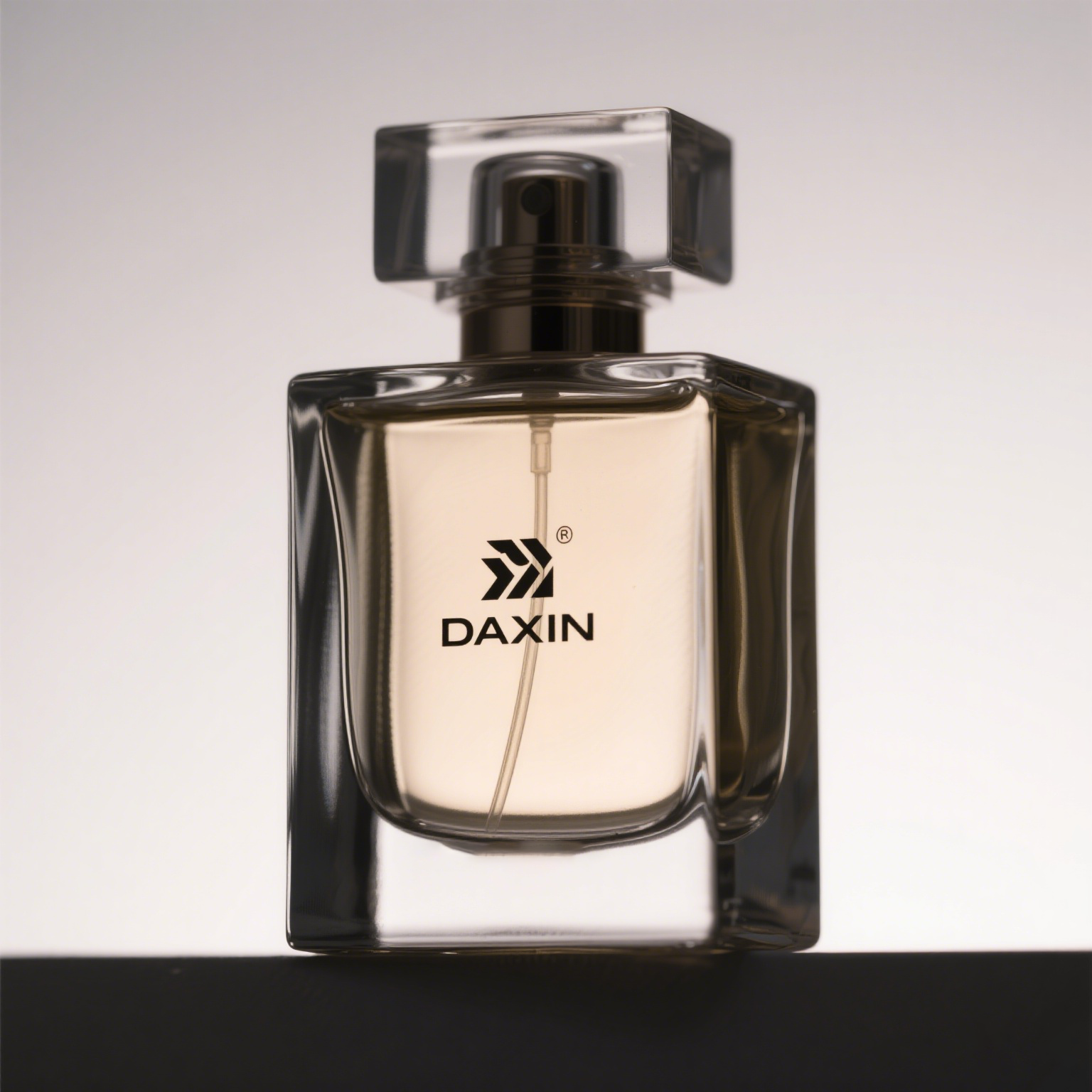 thick volcano bottom glass perfume bottle