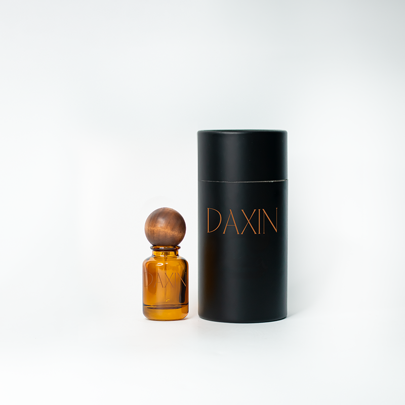 Perfume Glass Container Amber Perfume Bottles with Box Packaging