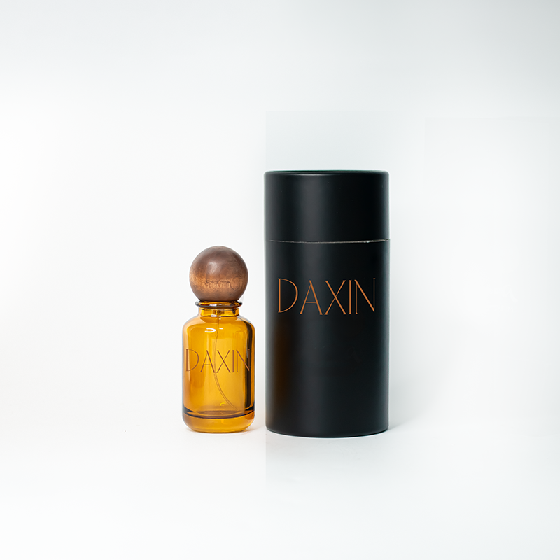 Perfume Glass Container Amber Perfume Bottles with Box Packaging