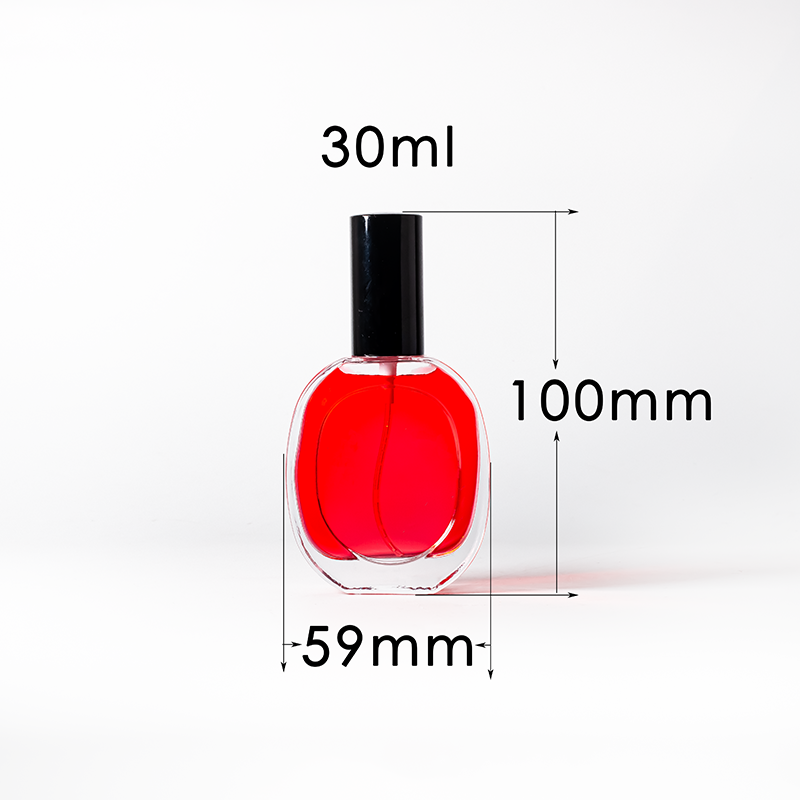 Empty Portable Clear Screw Perfume Bottle Empty Portable Clear Screw Perfume Bottle