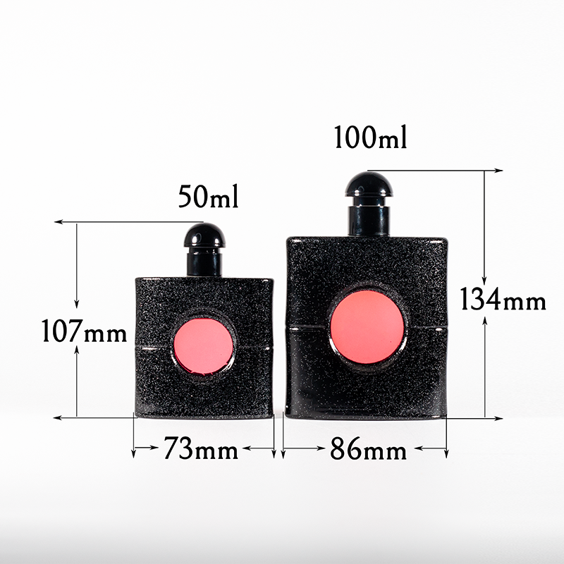 black perfume bottle black perfume bottle