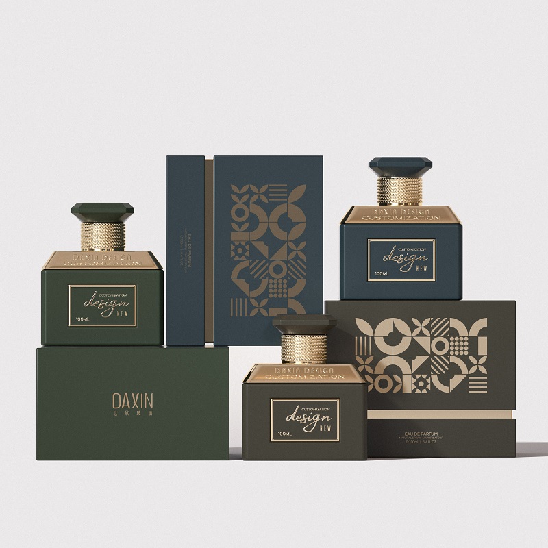 Colorful Perfume Bottle Glass 100ml With Packaging Colorful Perfume Bottle Glass 100ml With Packaging