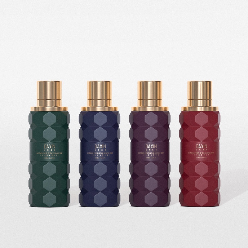 rough Cylinder Glass Perfume Bottle rough Cylinder Glass Perfume Bottle