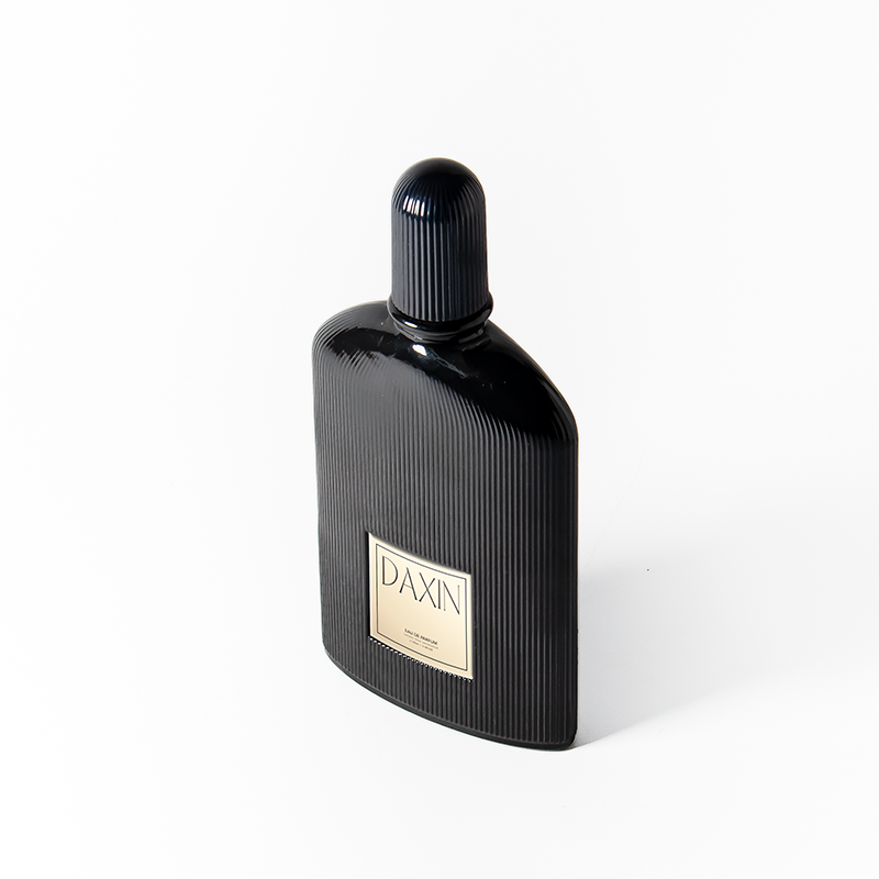 30ml 50ml 100ml Luxury Perfume Spray Glass Bottle Empty Oblate Black Bottle