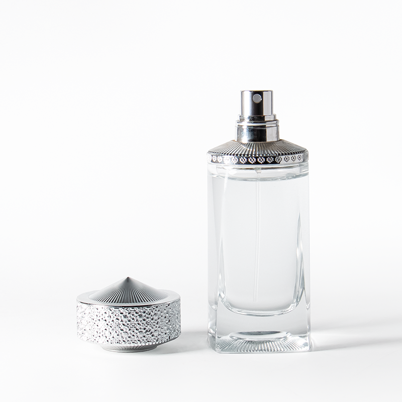 Design Your Own Empty Perfume Bottles 30Ml 50Ml 100Ml Luxury Unique Crimp Neck Glass Bottles