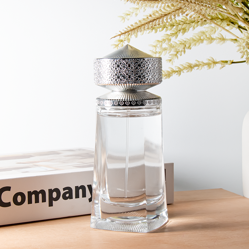Design Your Own Empty Perfume Bottles 30Ml 50Ml 100Ml Luxury Unique Crimp Neck Glass Bottles