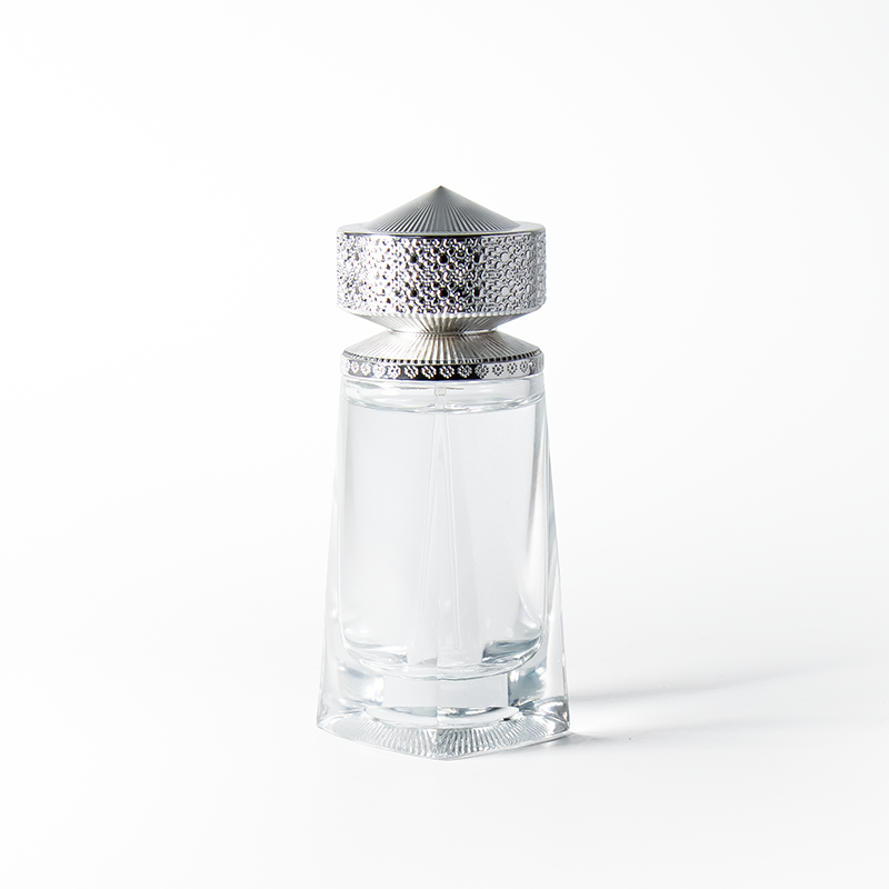Design Your Own Empty Perfume Bottles 30Ml 50Ml 100Ml Luxury Unique Crimp Neck Glass Bottles