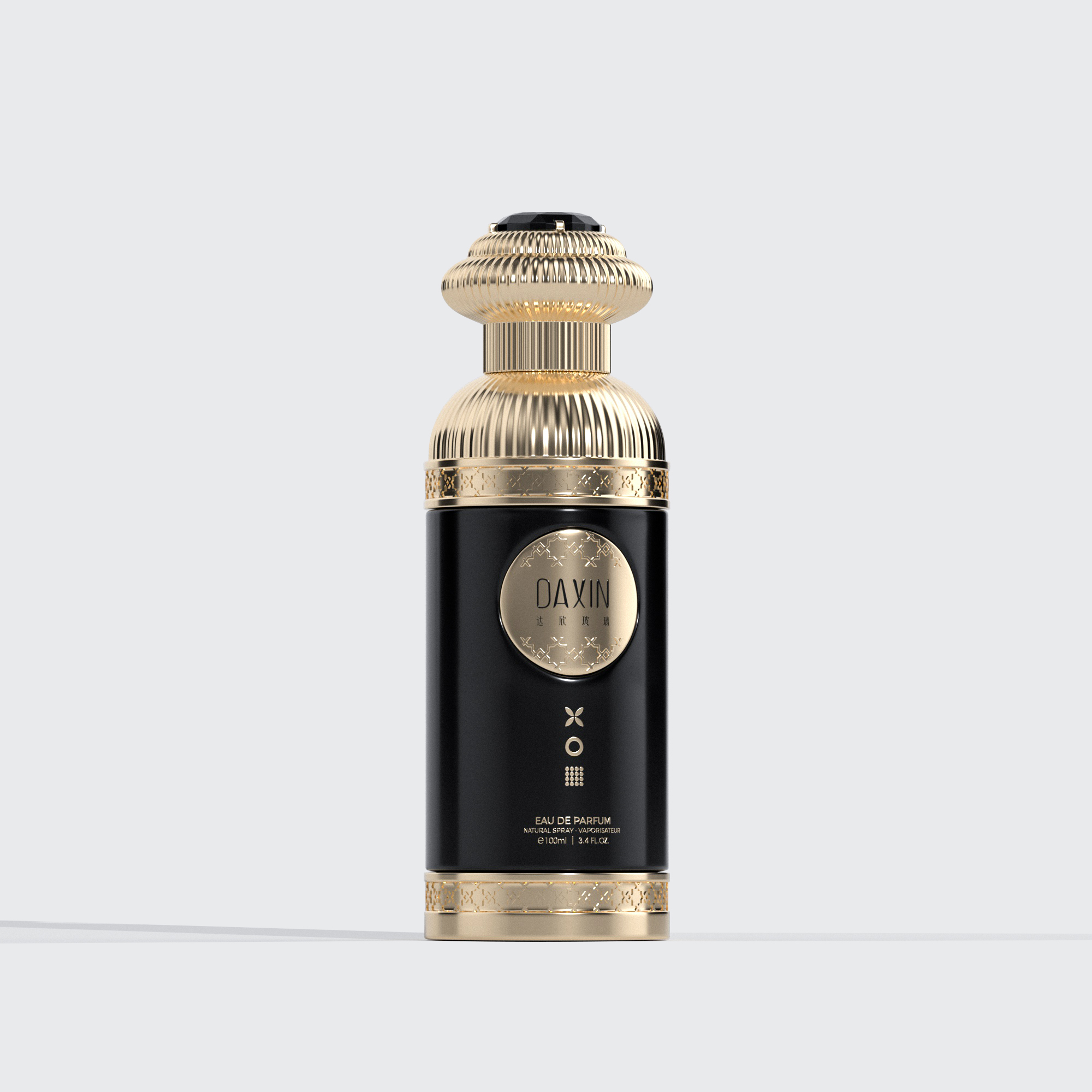 Luxury Cylinder Glass Perfume Bottle Luxury Cylinder Glass Perfume Bottle