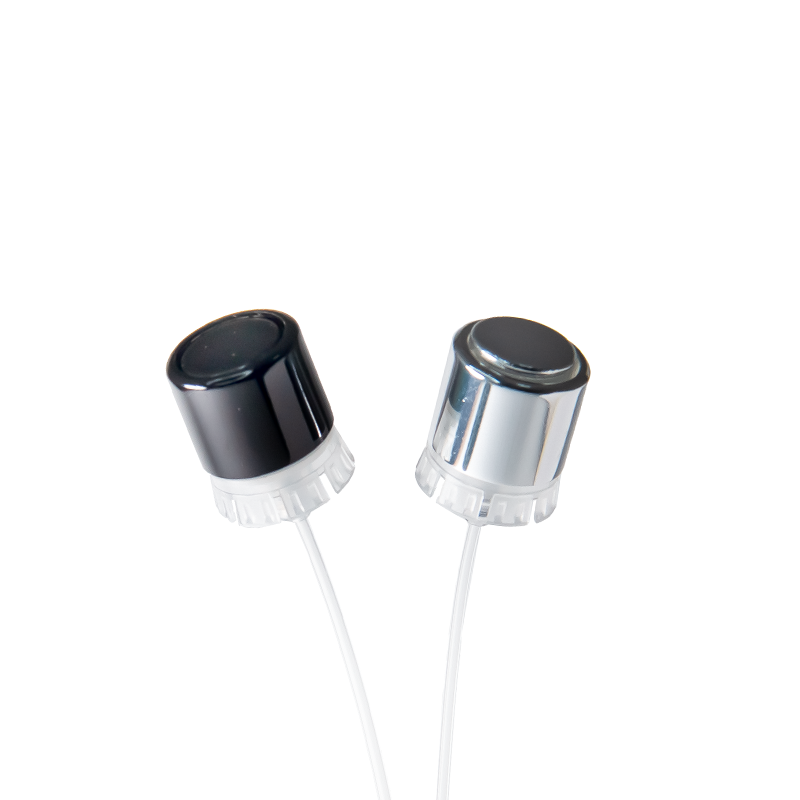 Hersteller 15 mm Kunststoff Kosmetik Easy Crimpless Pump Parfüm Sprayer 0,1 cc Spray Crimp Pump