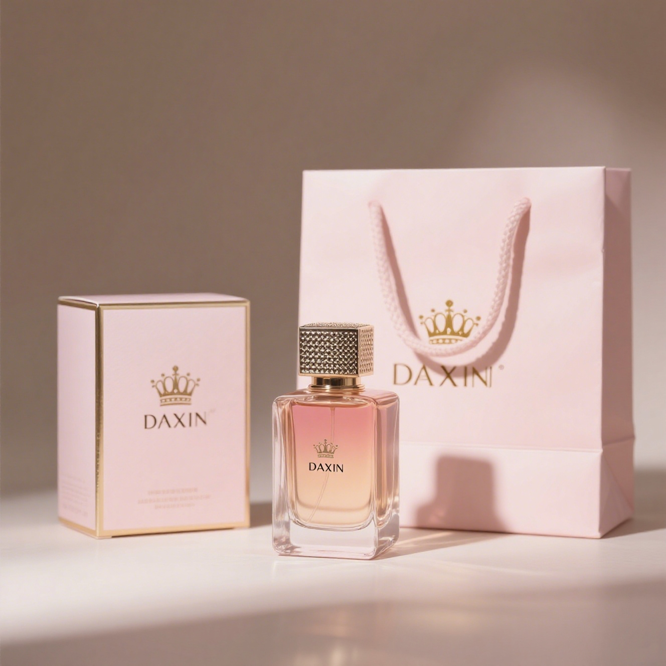 Custom Logo Modern Box Packaging 30ml 50ml 100ml Amber Glass Perfume Bottles with Spray