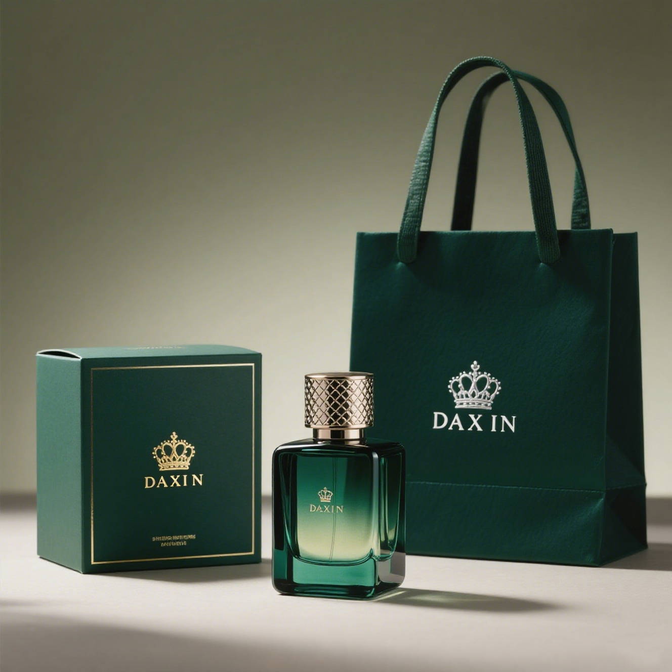 Custom Logo Modern Box Packaging 30ml 50ml 100ml Amber Glass Perfume Bottles with Spray