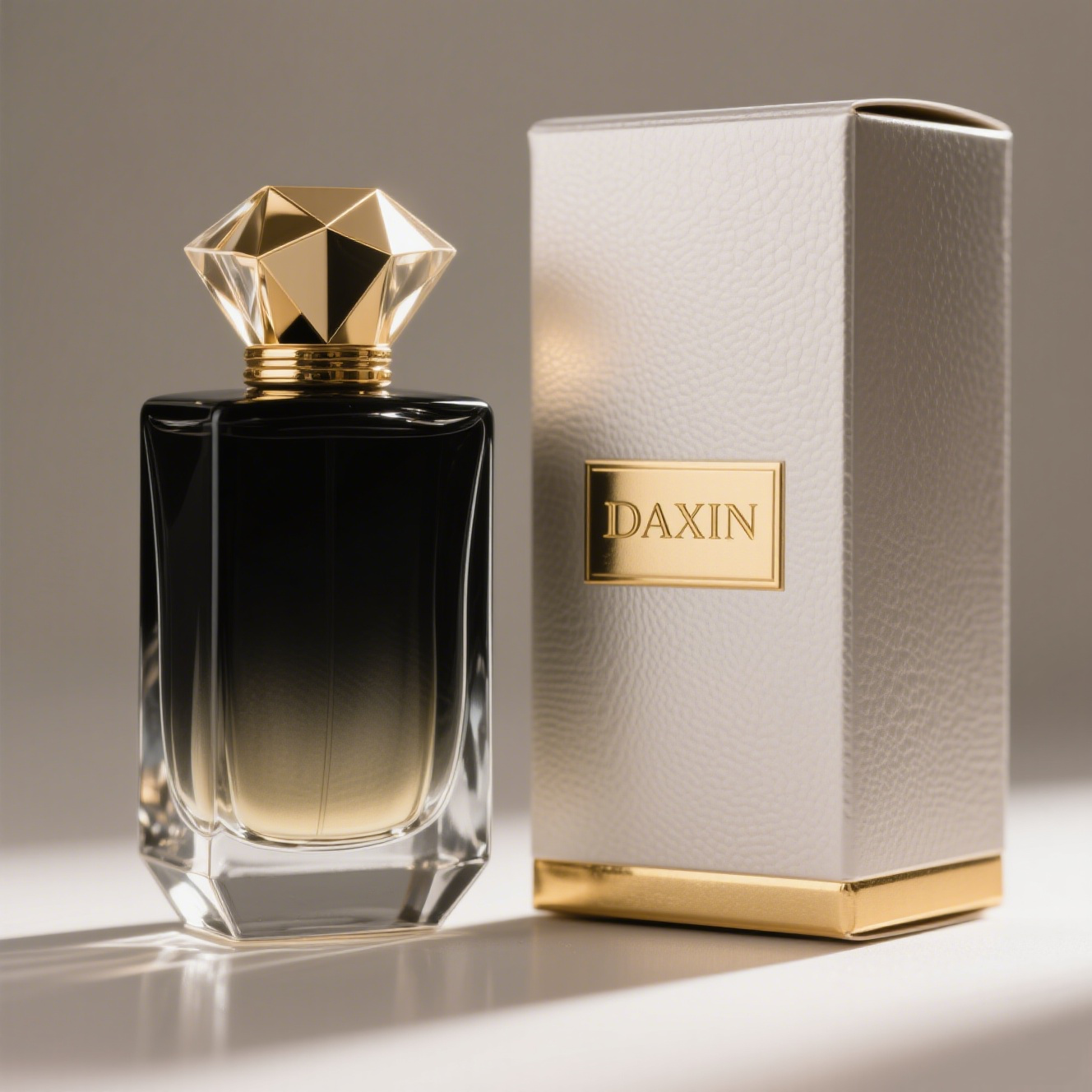 Custom Design Unisex 15mm Unique Shape Luxury Glass Perfume Bottle with Atomizer for Men Women
