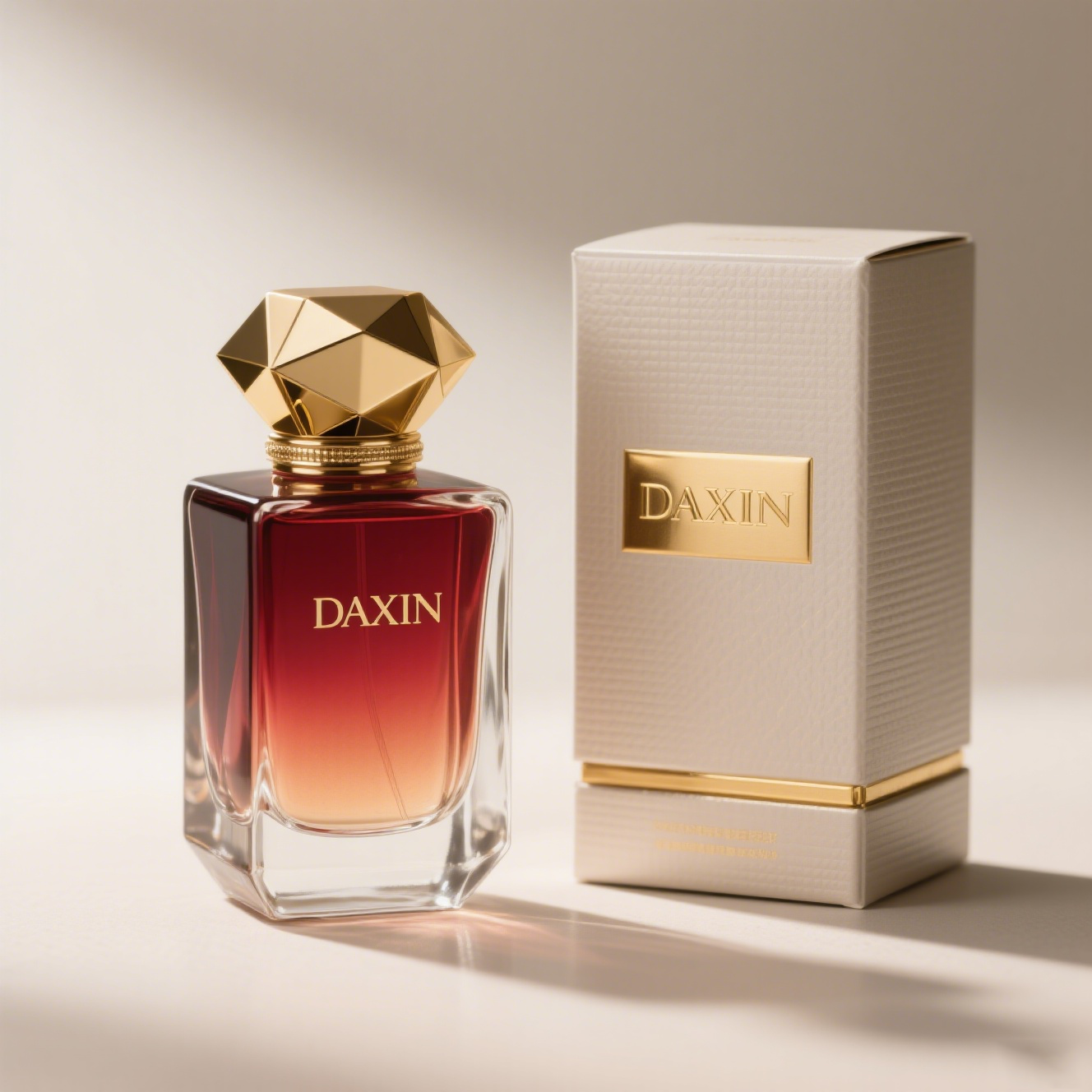 Custom Design Unisex 15mm Unique Shape Luxury Glass Perfume Bottle with Atomizer for Men Women