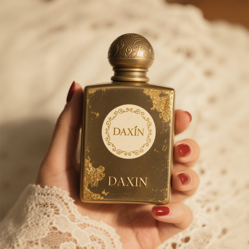 Luxury Classic Vintage Style Gold Glass Perfume Bottles Empty Packaging 30ml 50ml 100ml