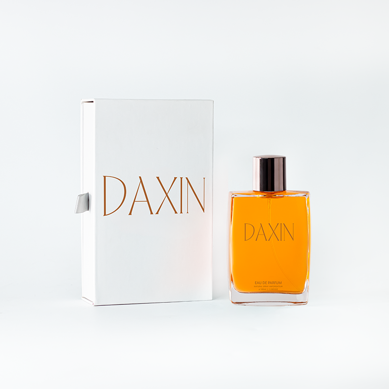 100ml Perfume Glass Bottle with Pump Sprayer Cosmetic Packaging Boxes Gift Cardboard Paper Boxes