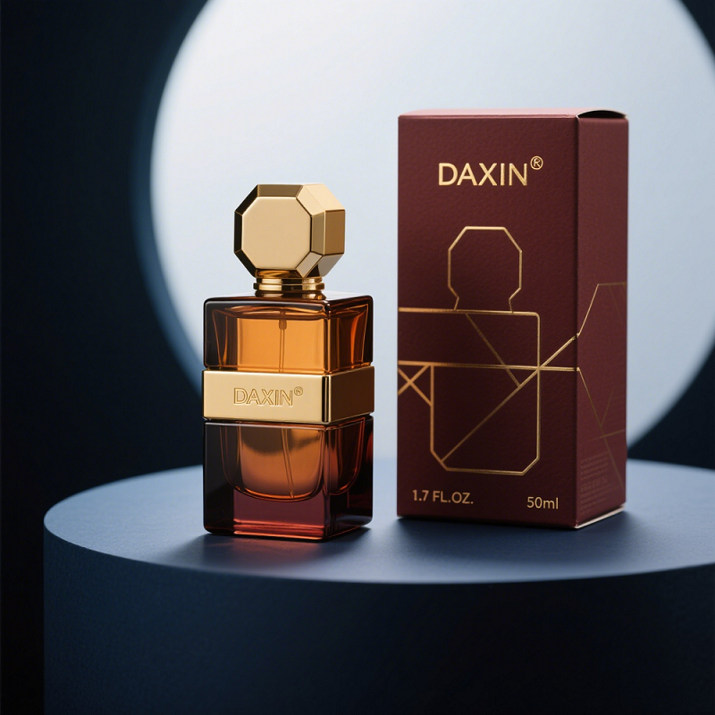 Customize Mold 30ml 50ml 100ml Luxury Design Perfume Glass Bottles with Zamac Cap Customize Box