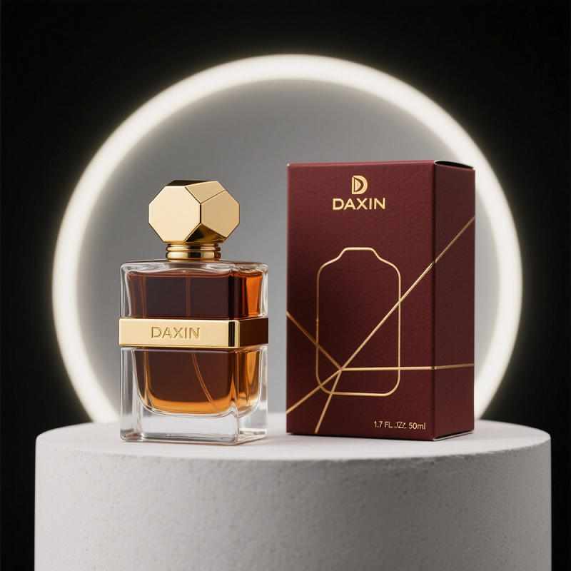 Customize Mold 30ml 50ml 100ml Luxury Design Perfume Glass Bottles with Zamac Cap Customize Box