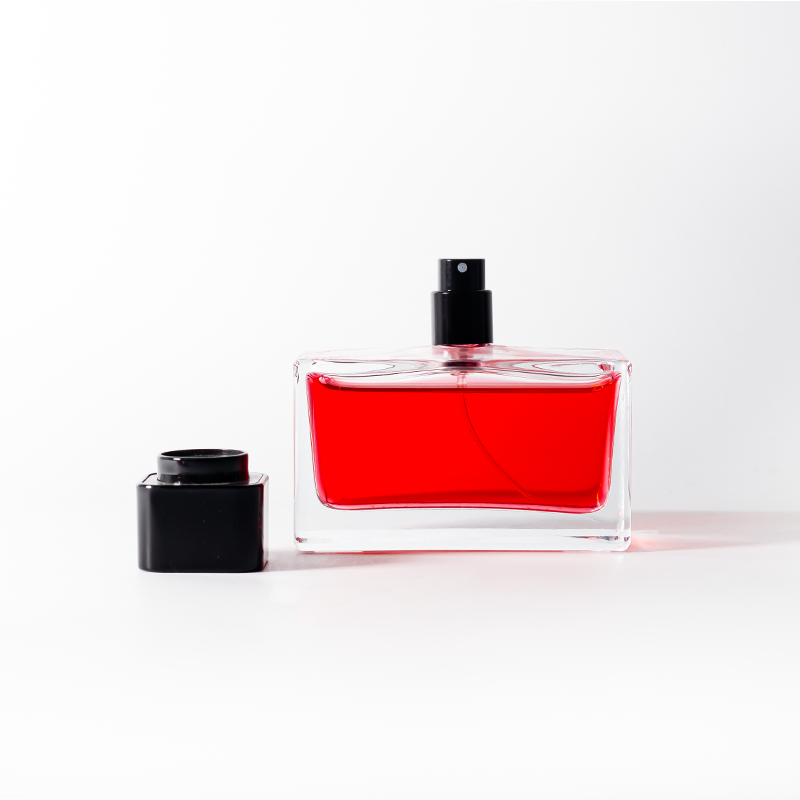 Rectangular Vintage Perfume Glass Bottle Classy Women's Perfume Bottles for Fragrance/Perfume