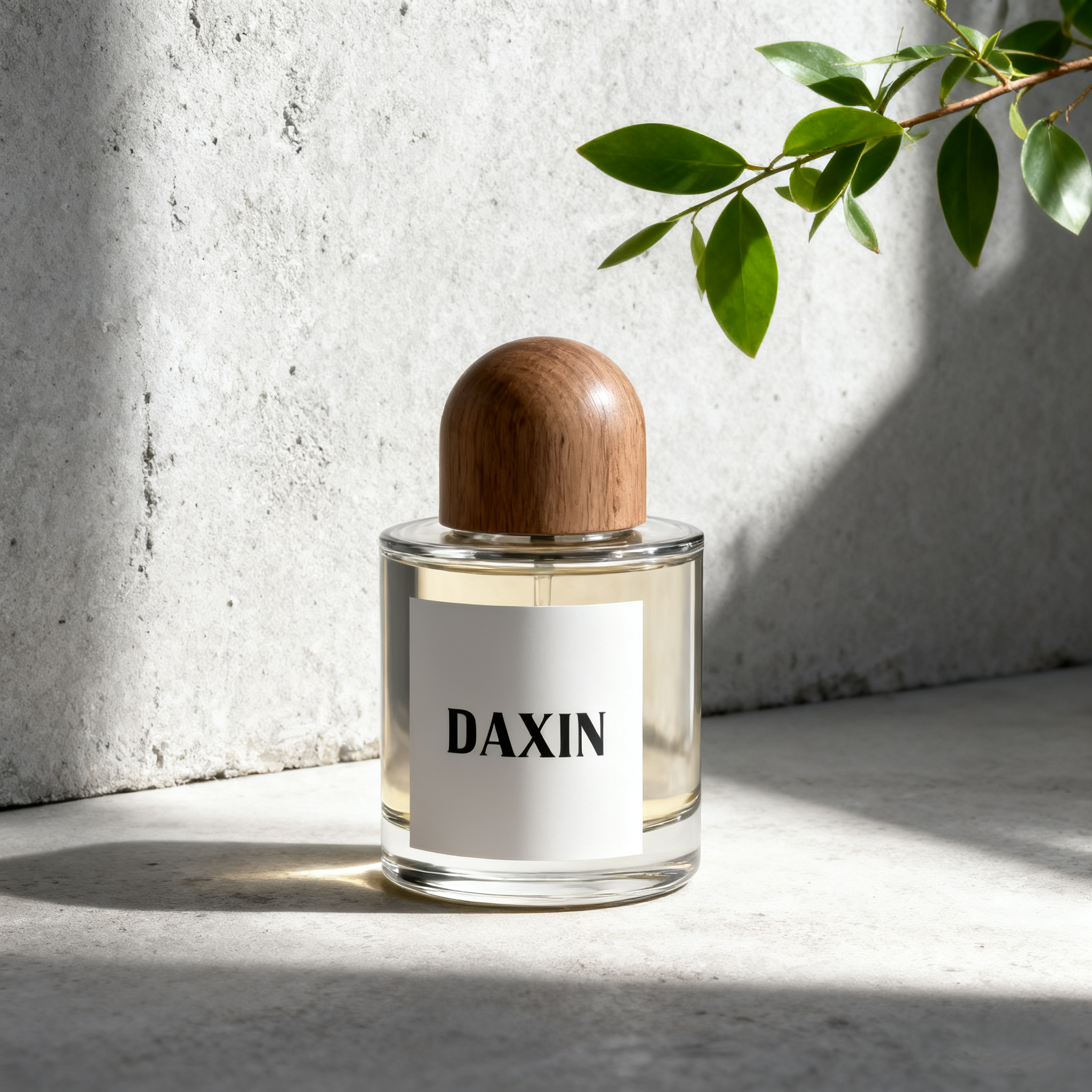 Luxury Minimalist Glass Bottle