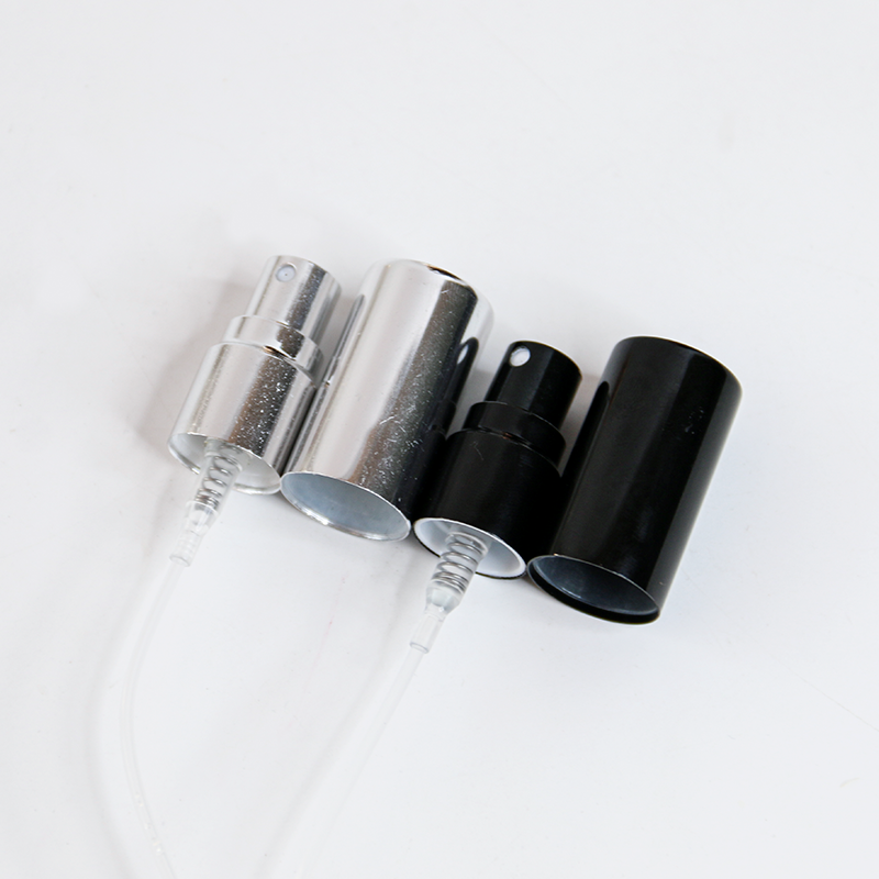 Custom Mini Tube Glass Empty Perfume Bottles 10ml 15ml Flat Shape Clear Atomizer