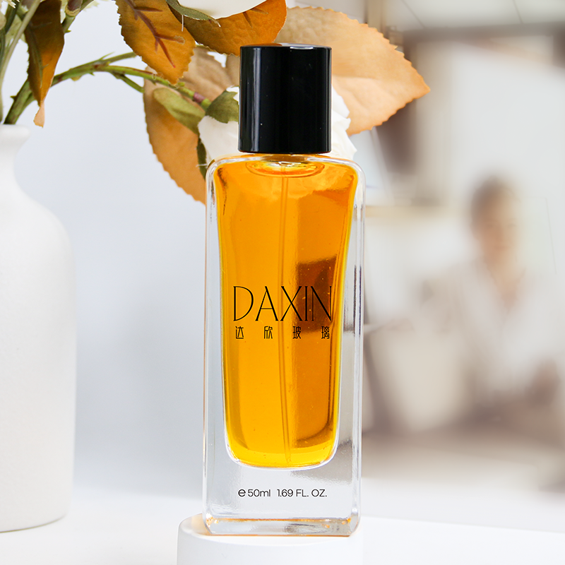 Buy 50ml Luxury Perfume Custom Fragrance Bottles 50 ml Empty Decant Crystal Bottle Perfume