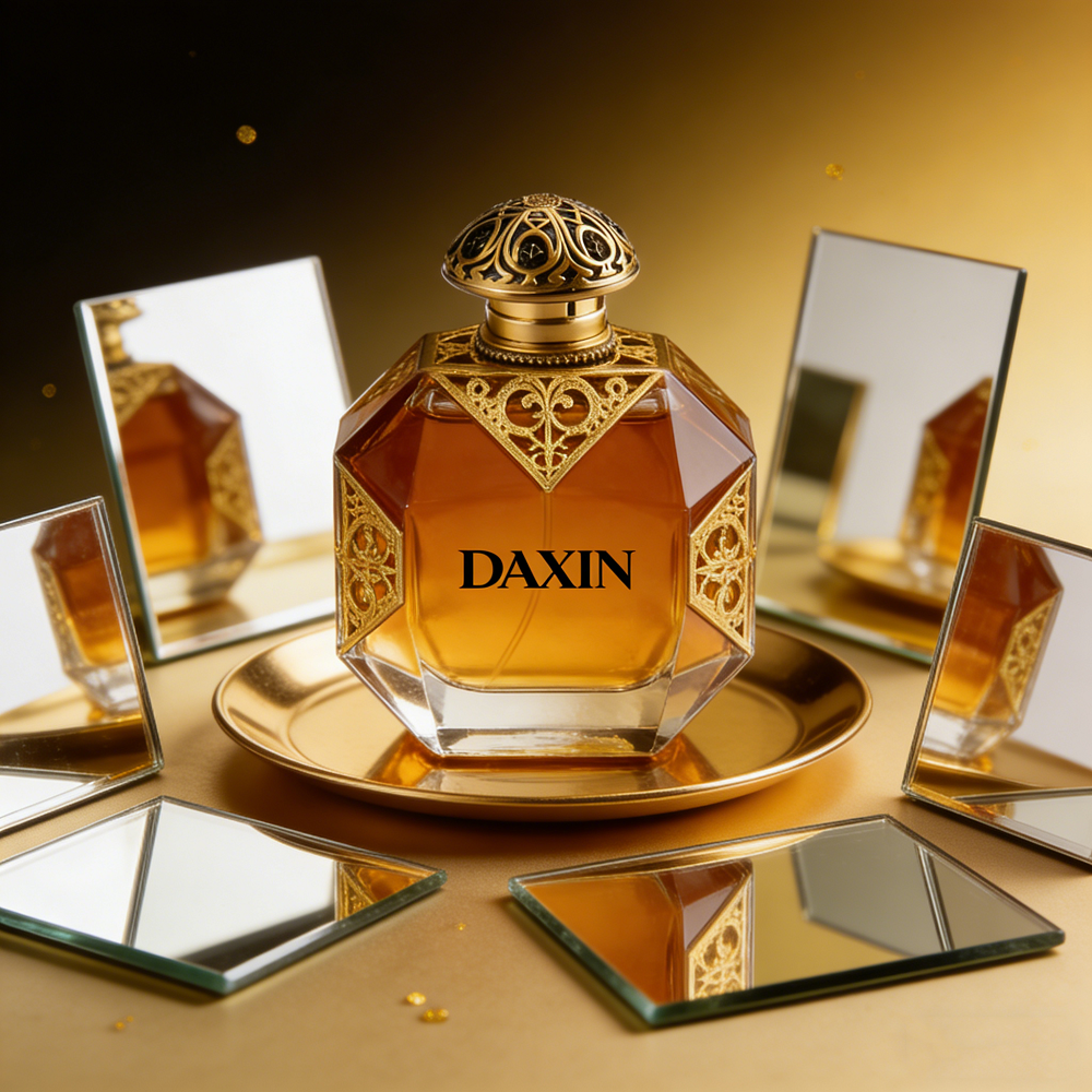 Gold Perfume Spray Bottle