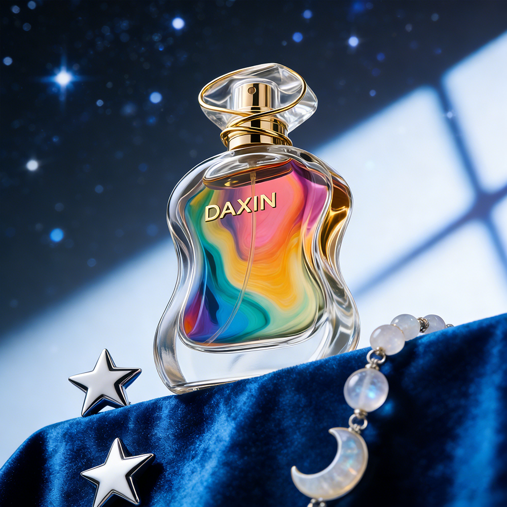 Clear Glass Perfume Bottle