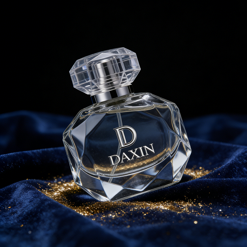 Customized Logo Classic Cologne Perfume Bottle Fashionable Glass Perfume Bottle 50ml with Printing