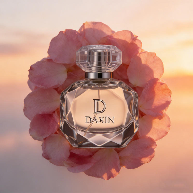 Customized Logo Classic Cologne Perfume Bottle Fashionable Glass Perfume Bottle 50ml with Printing