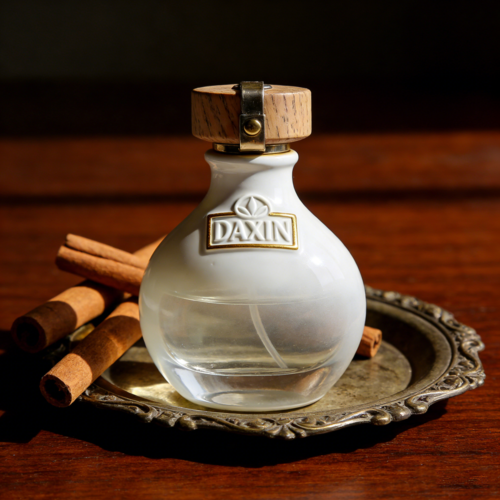 Luxury White Empty Perfume Bottle