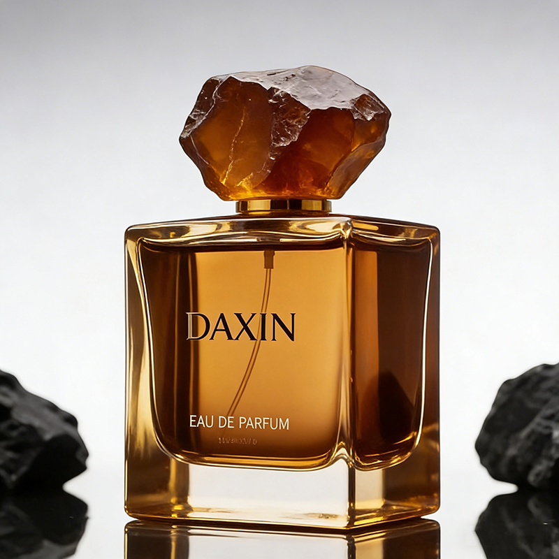 Perfume Bottle Packaging 100ml Square Clear Amber Custom Label Perfume Sample Bottles for Perfumes