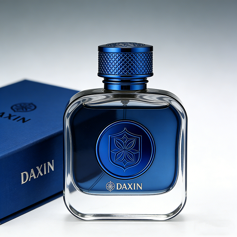 Luxury Crystal Glass Perfume Bottle Cologne Glass Bottle Portable Custom Zamac Cap Parfum Bottle