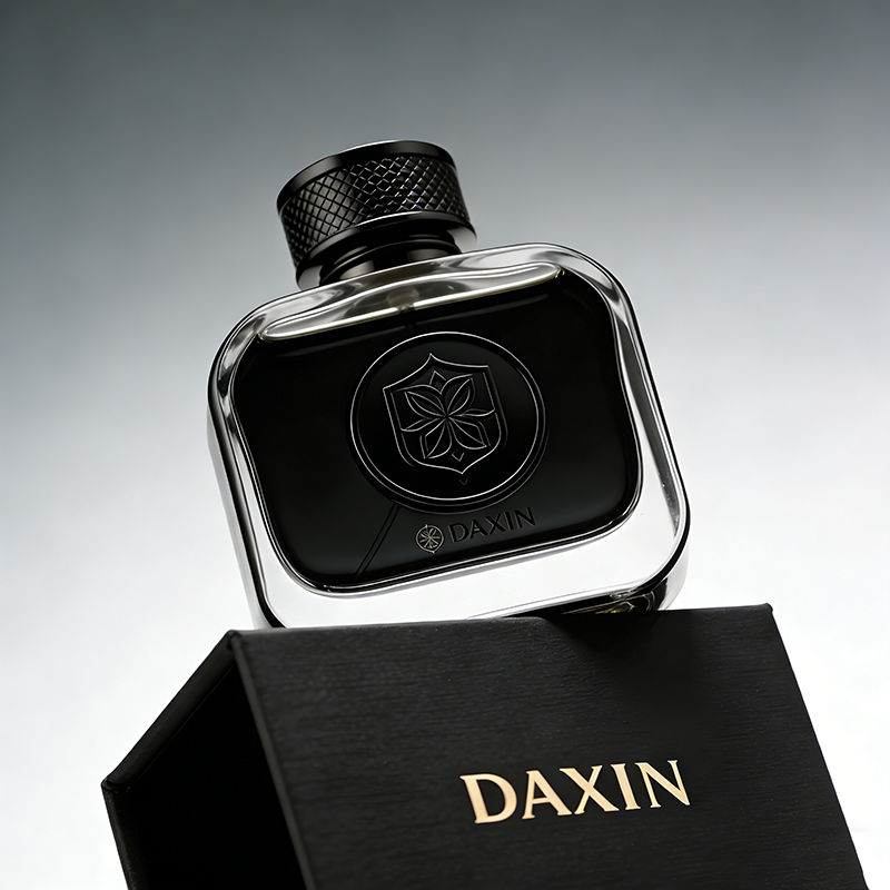 Luxury Crystal Glass Perfume Bottle Cologne Glass Bottle Portable Custom Zamac Cap Parfum Bottle