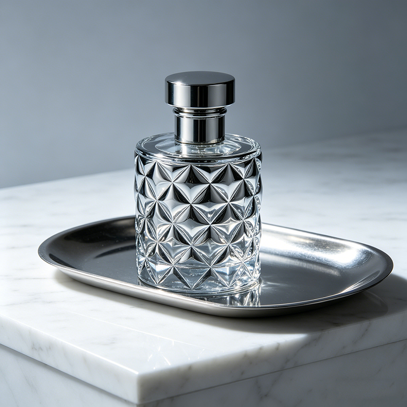 Luxury 100ml Crystal Empty Refillable Spray Bottle Thick Bottom Glass Perfume Cologne Bottle for Fragrance