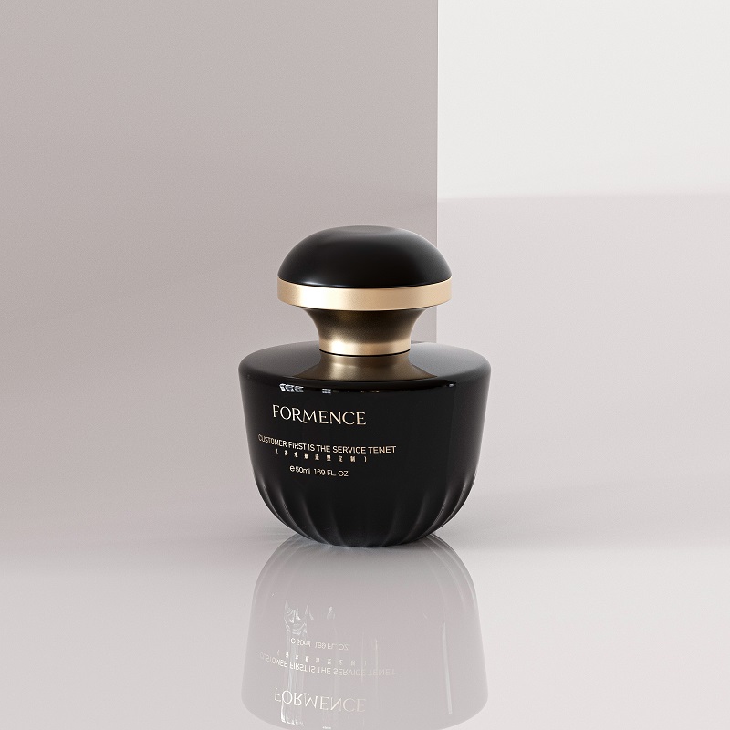 Custom Logo Empty Cologne Bottle 30ml 50ml 100ml Luxury Perfume Bottle with Jellyfish Shape Cap