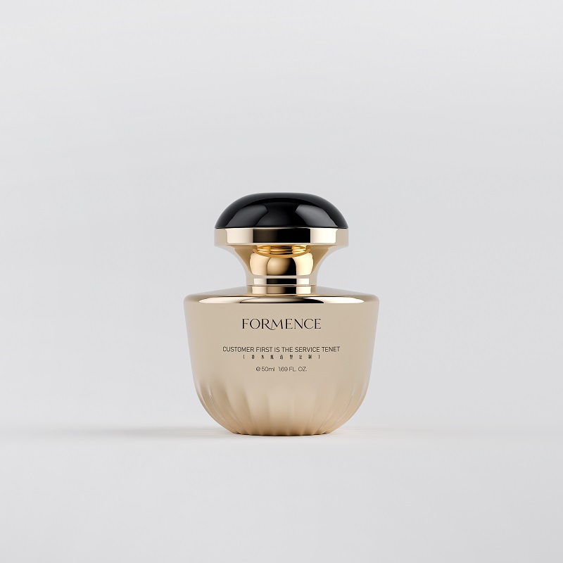Custom Logo Empty Cologne Bottle 30ml 50ml 100ml Luxury Perfume Bottle with Jellyfish Shape Cap
