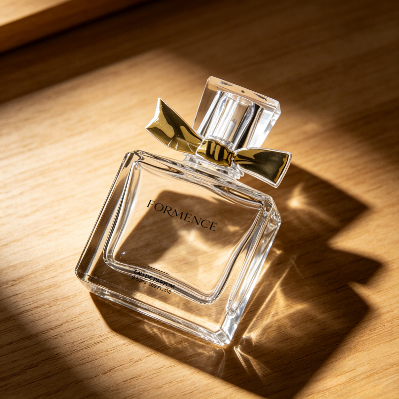 Flat Square 25ml 35ml 50ml 100ml Factory Glass Perfume Refilled Low MOQ Fragrance Mist Spray Perfume Bottle
