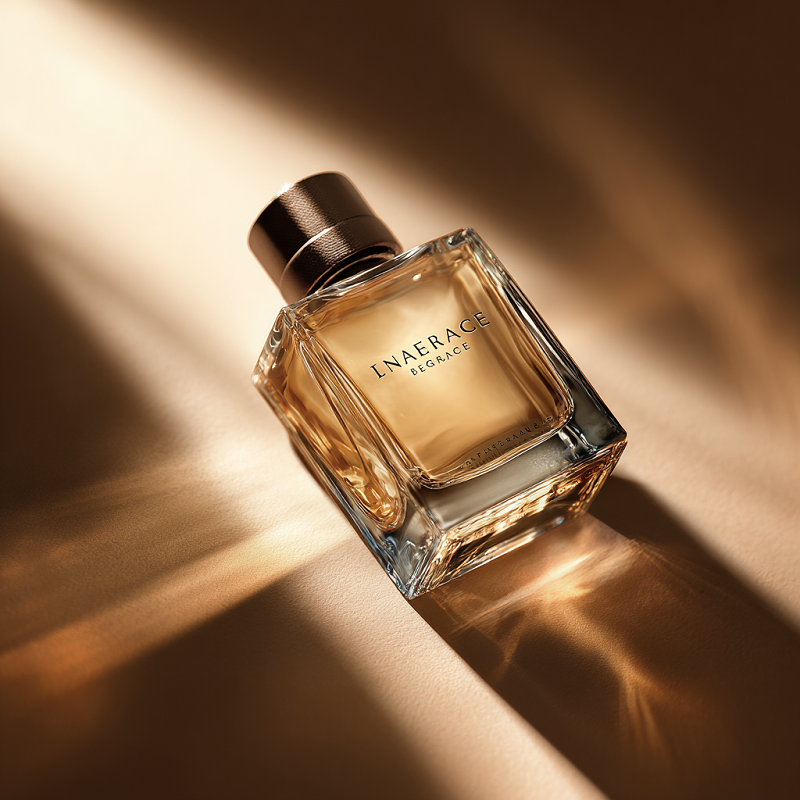 30ml 50ml 100ml Customized Glass Perfume Bottle Spray Pump Cologne Bottle with Wooden Cap and Gift Packaging