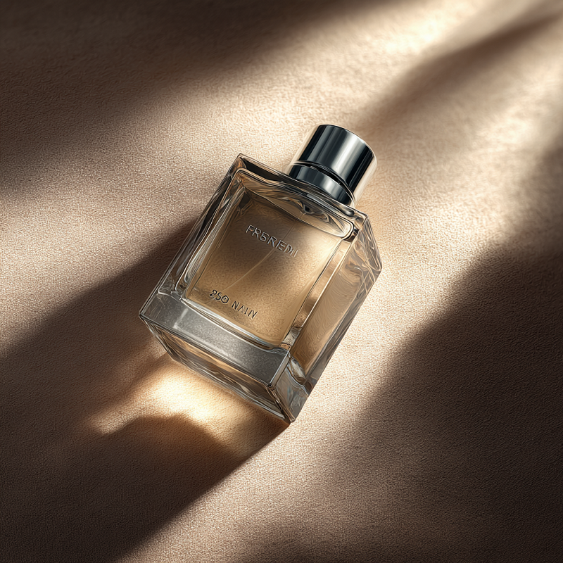 30ml 50ml 100ml Customized Glass Perfume Bottle Spray Pump Cologne Bottle with Wooden Cap and Gift Packaging