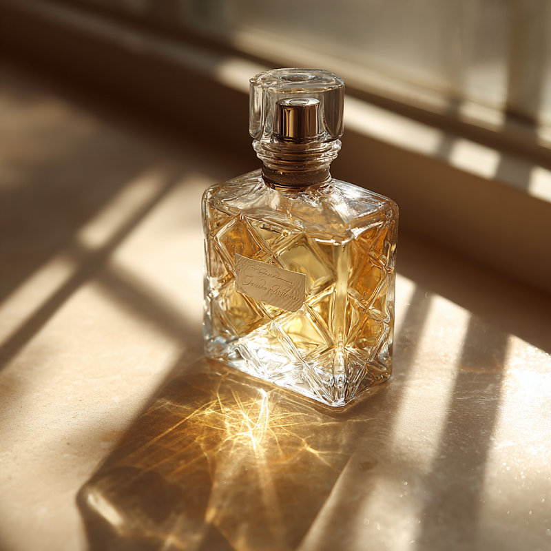 30ml 50ml Elegant Perfume Bottle Custom Moldings Engraved Strips Cologne Glass Spray Bottle