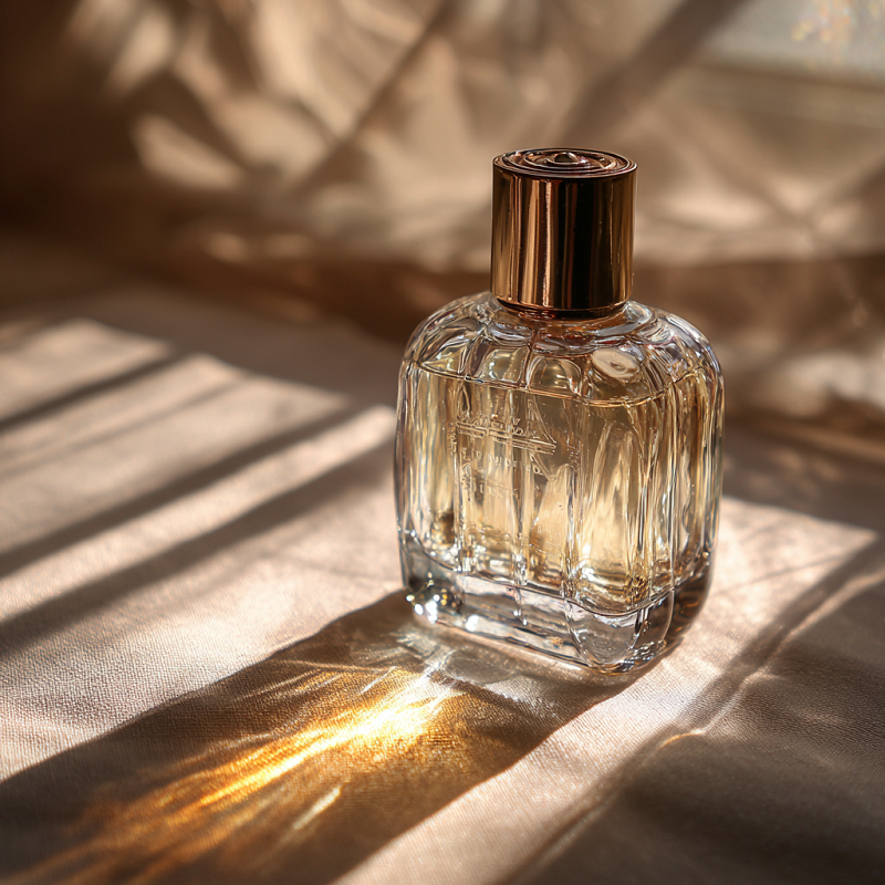 30ml 50ml Elegant Perfume Bottle Custom Moldings Engraved Strips Cologne Glass Spray Bottle
