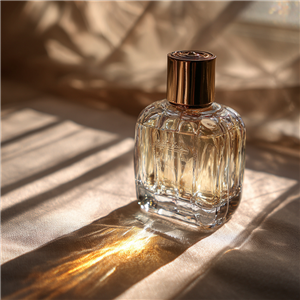 30ml 50ml Elegant Perfume Bottle Custom Moldings Engraved Strips Cologne Glass Spray Bottle