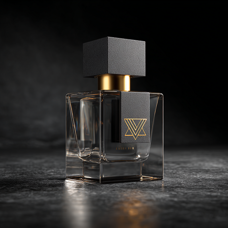 Women Luxury Heavy Glass Perfume Bottles Private Label 30ml 50ml Crimp Perfume Bottle 100ml