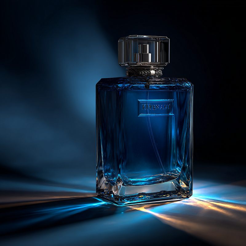 Women Luxury Heavy Glass Perfume Bottles Private Label 30ml 50ml Crimp Perfume Bottle 100ml