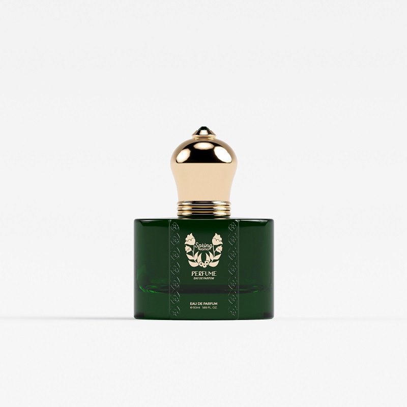 High End Botol Perfume Custom Logo Frosted Color 30ml Glass Perfume Bottle 50ml Premium Perfume Bottle