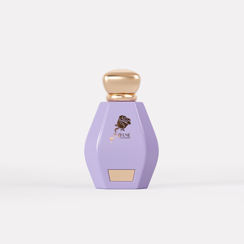 Designer Perfume Bottle 30ml 50ml Luxury Perfume Container 100 ml Perfume Bottle with Gold Cap