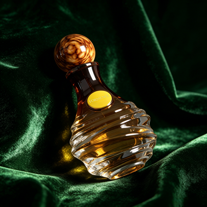 Custom Perfume Bottle Packaging 30ml Glass Perfume Bottle 50ml 100ml Frosted Cologne Bottle