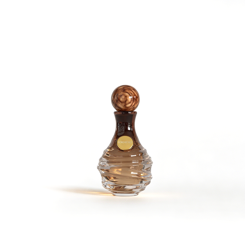 Custom Perfume Bottle Packaging 30ml Glass Perfume Bottle 50ml 100ml Frosted Cologne Bottle